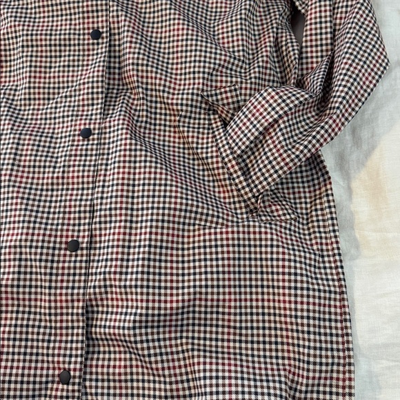 Lightweight gingham raincoat, H&M, womens S - Picture 2 of 12